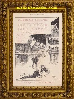 London Princess Theatre – Jane Shore – 1878