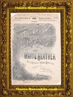 London Princess’s Theatre – White Heather – 1899