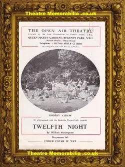 London Queen Mary Gardens – Twelfth Night – 1959