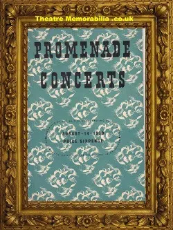 London Queen’s Hall – BBC Promenade Concert – 1939