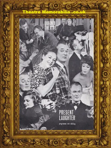 London Queens Theatre – Present Laughter – 1965 – Landon