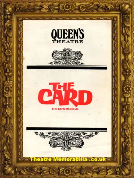 London Queens Theatre – The Card – 1973 – Marti Webb