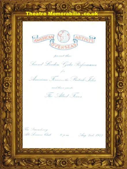 London Queensberry Club – American Artists Overseas – 1942