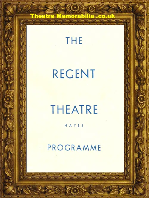 London Regent Theatre - Fanfare For Figleaves - 1952