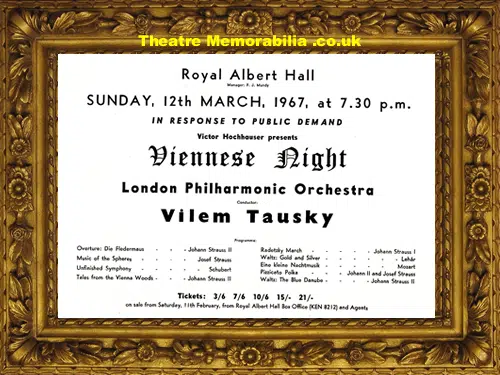 London Royal Albert Hall - A Night In Vienna - 1967 - Classical