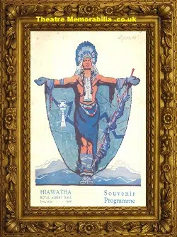 London Royal Albert Hall – Hiawatha – 1936