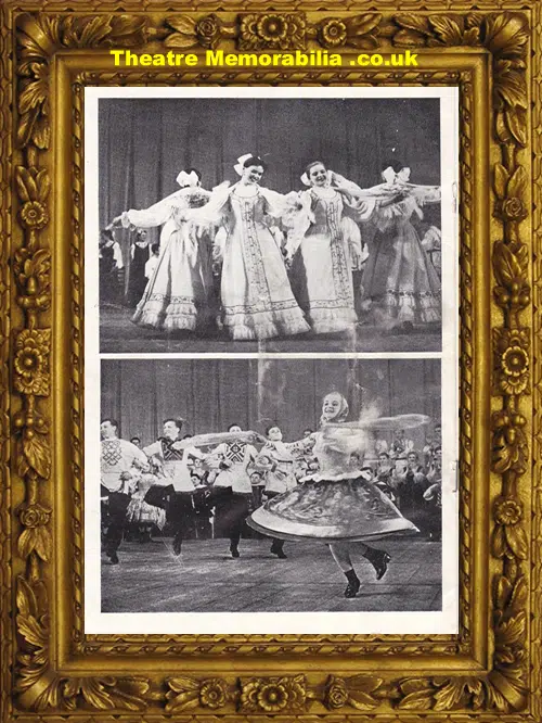 London Royal Albert Hall - OMSK Russian Ballet - 1967