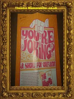 London Royal Albert Hall – Poster  Your’e Joking Pink Floyd 1966