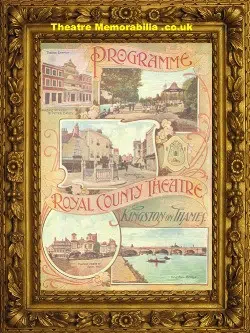 London Royal County Theatre – A Chinese Honeymoon – 1907