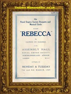 London Royal Empire – Rebecca – 1949 – Multi Signed