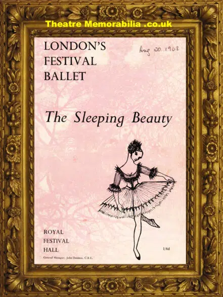 London Royal Festival Hall – Sleeping Beauty 1968 – Ballet