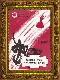 London Royal Festival Hall – Where The Rainbow Ends Alfred Marks