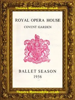 London Royal Opera House – Sadler’s Wells Ballet – 1956 Fonteyn