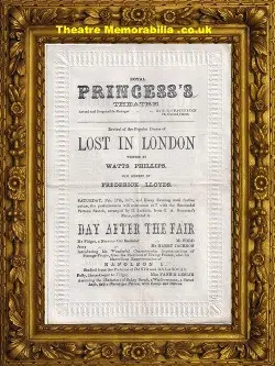 London Royal Princess Theatre – Lost In London – 1877