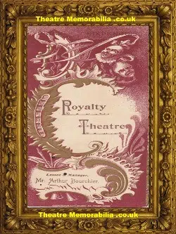 London Royalty Theatre – The Chili Widow – 1896