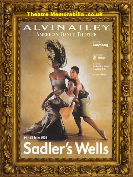 London Sadler’s Wells Theatre – Alvinailey – Dance – 2002