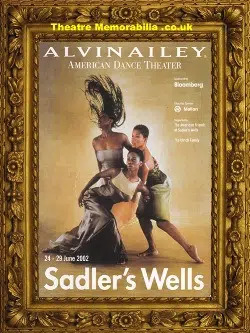London Sadler’s Wells Theatre – Alvinailey – Dance – 2002