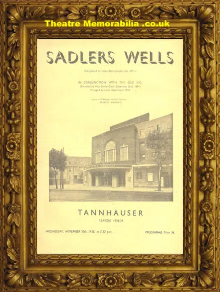 London Sadler’s Wells Theatre – Faust – 1938