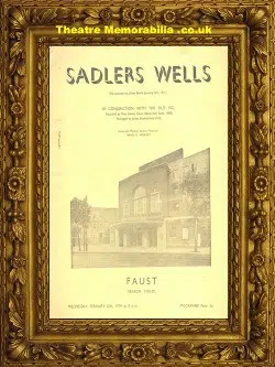 London Sadler’s Wells Theatre – Faust – 1939
