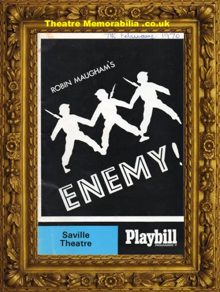 London Savile Theatre – Enemy – 1970 – Dennis Waterman