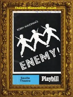 London Savile Theatre – Enemy – 1970 – Dennis Waterman