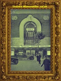 London Saville Theatre – Geneva – 1937