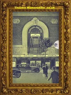 London Saville Theatre – Inside Stand – 1935