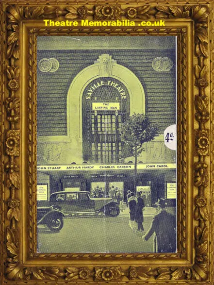 London Saville Theatre – Limping Man – 1936