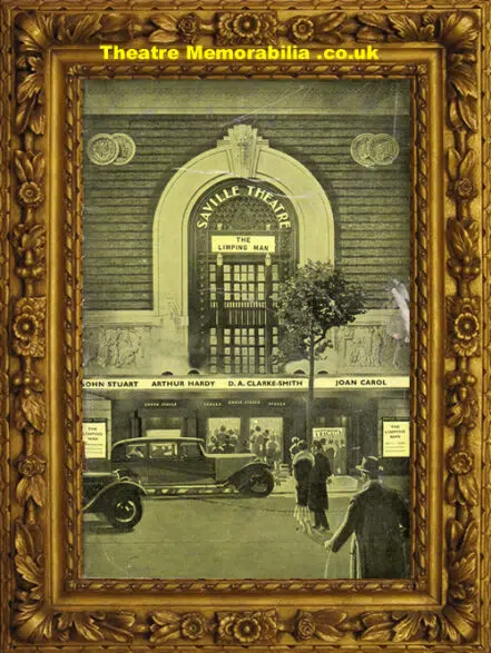 London Saville Theatre – Limping Man – 1936
