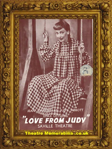 London Saville Theatre – Love From Judy – 1952 – June Whitfield