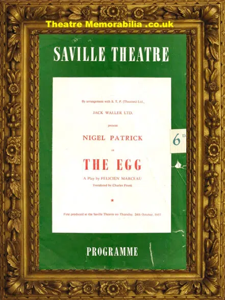 London Saville Theatre – The Egg – 1957