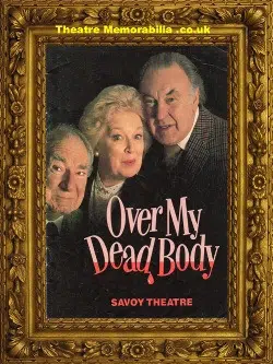 London Savoy Theatre – Over My Dead Body – 1989 – Sinden
