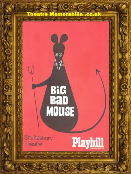 London Shaftesbury Theatre – Big Bad Mouse – 1967 Roy Castle