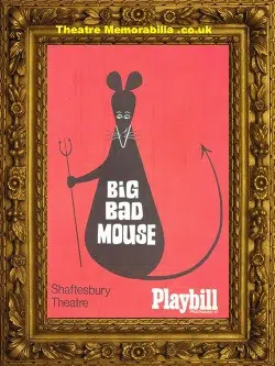 London Shaftesbury Theatre – Big Bad Mouse – 1967 Roy Castle
