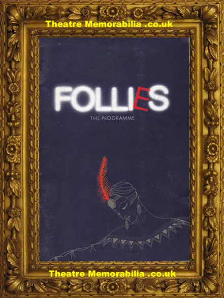 London Shaftesbury Theatre – Follies – 1987 – Diana Rigg