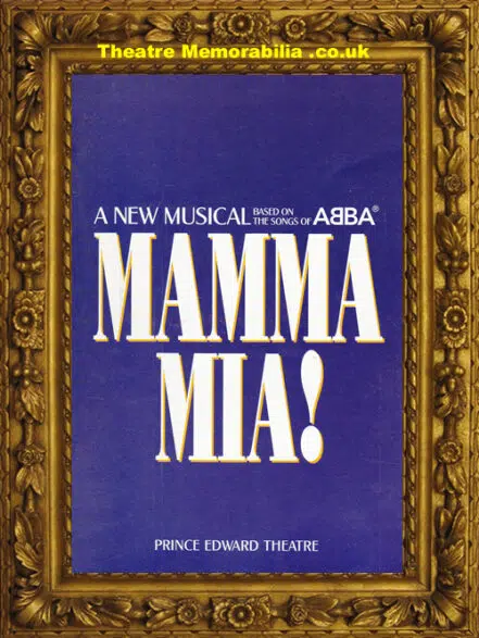 London Shaftesbury Theatre – Mamma Mia – 2000 – Abba