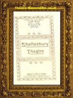 London Shaftesbury Theatre – The Belle Of New York – 1898
