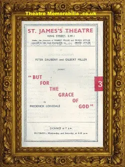 London St James Theatre - But For The Grace Of God - 1940's