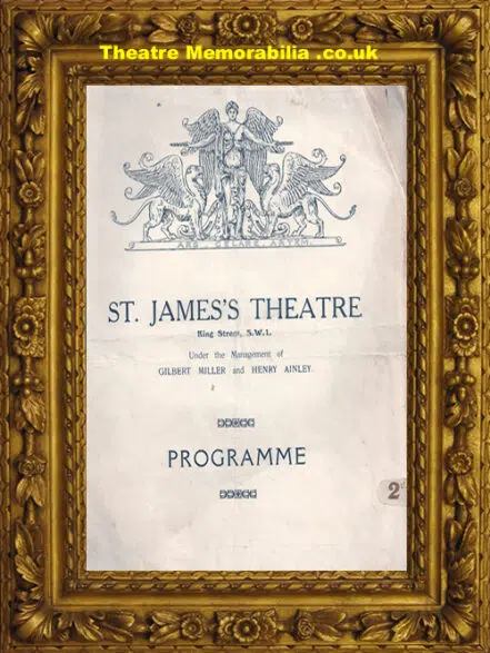 London St James’s Theatre – Julius Caesar – 1900’s