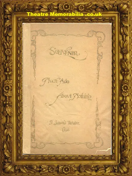 London St James’s Theatre – Much Ado About Nothing – 1898
