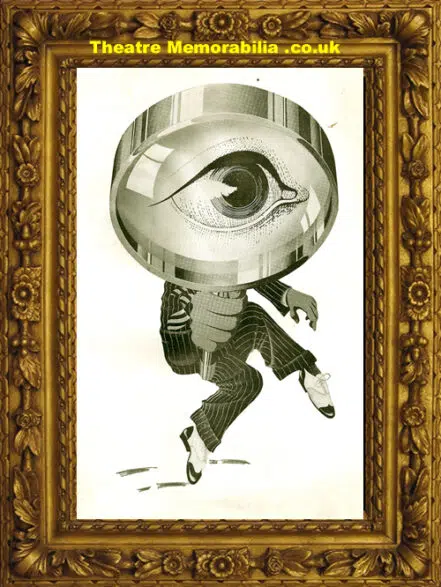 London St Martins Theatre – Sleuth – 1960s – Anthony Quayle