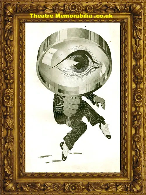 London St Martins Theatre - Sleuth - 1960s - Anthony Quayle
