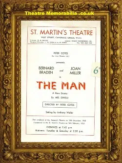 London St Martin’s Theatre – The Man – 1952