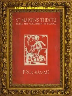 London St Martin’s Theatre – The Wind And The Rain – 1934