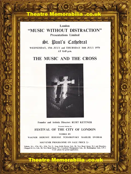 London St Paul's Cathedral - Festival City Concert - 1970 - PLUS