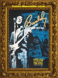 London Strand Theatre - Buddy Holly Story - 2000 + Ticket