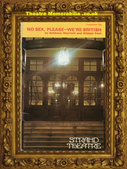 London Strand Theatre – No Sex Please, We’re British – Goddard