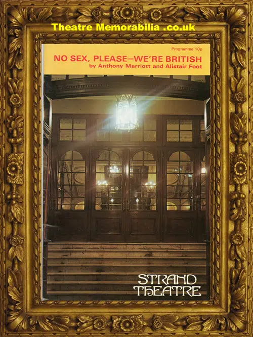 London Strand Theatre - No Sex Please, We're British - Goddard