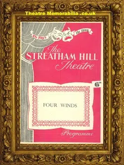 London Streatham Hill Theatre – Four Winds – 1953