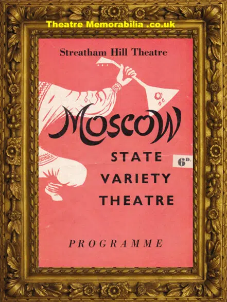 London Streatham Hill Theatre – Moscow State Variety 1956